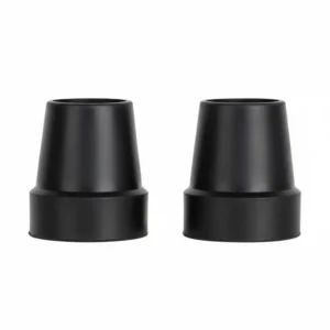 Set Stokdoppen zwart 19 mm